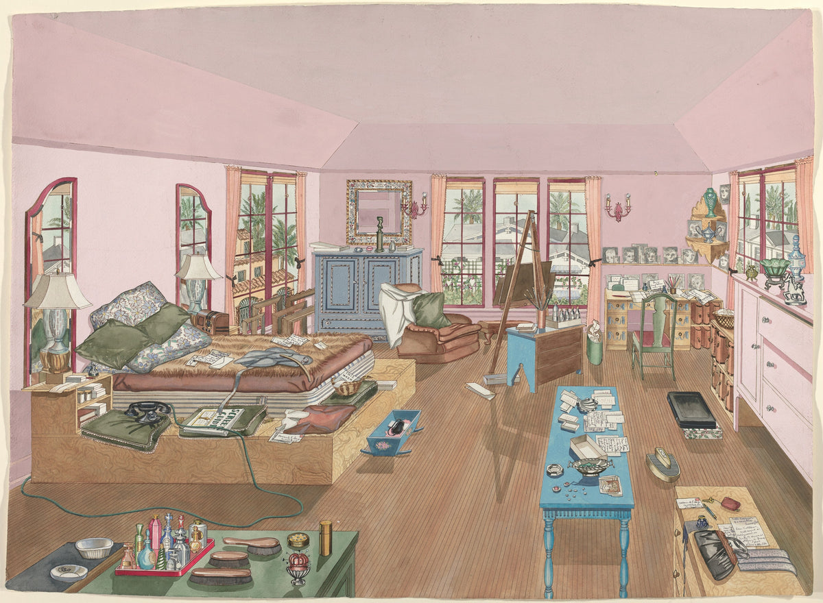 Bedroom, 1940 - Perkins Harnly