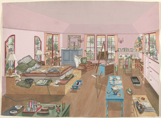 Bedroom, 1940 - Perkins Harnly
