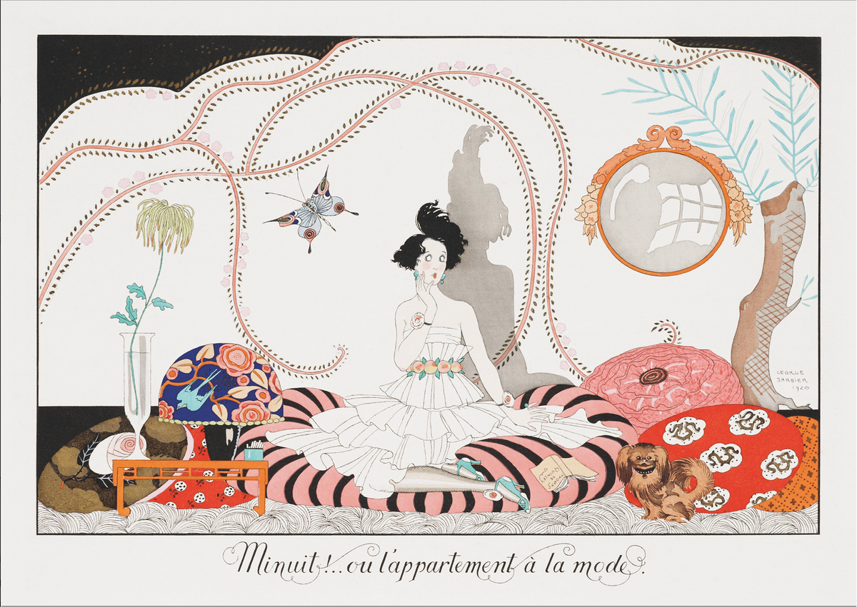 Minuit!... ou l'appartement à la mode - George Barbier